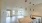 an empty kitchen and living room