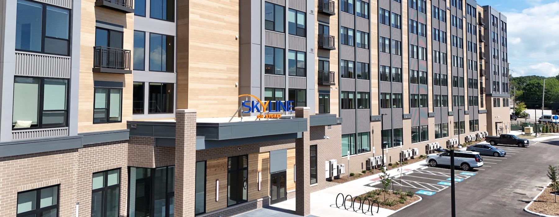 the exterior of a building